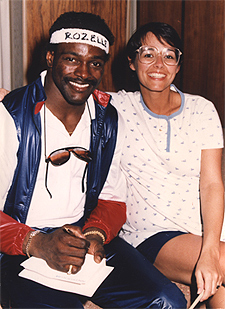 joyce magnus with walter payton